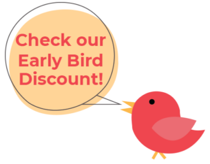 Early bird discount for Golf Tournament