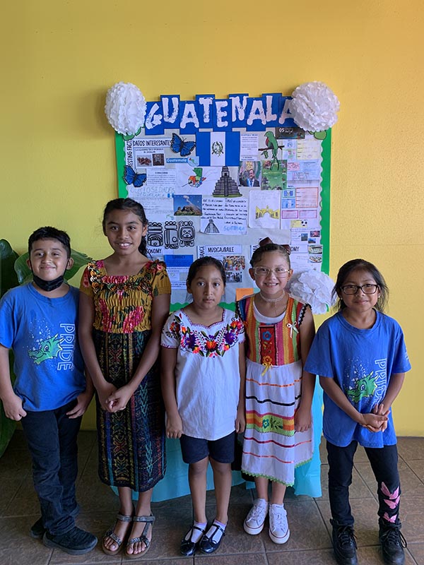 Guatemala 4th grade kids