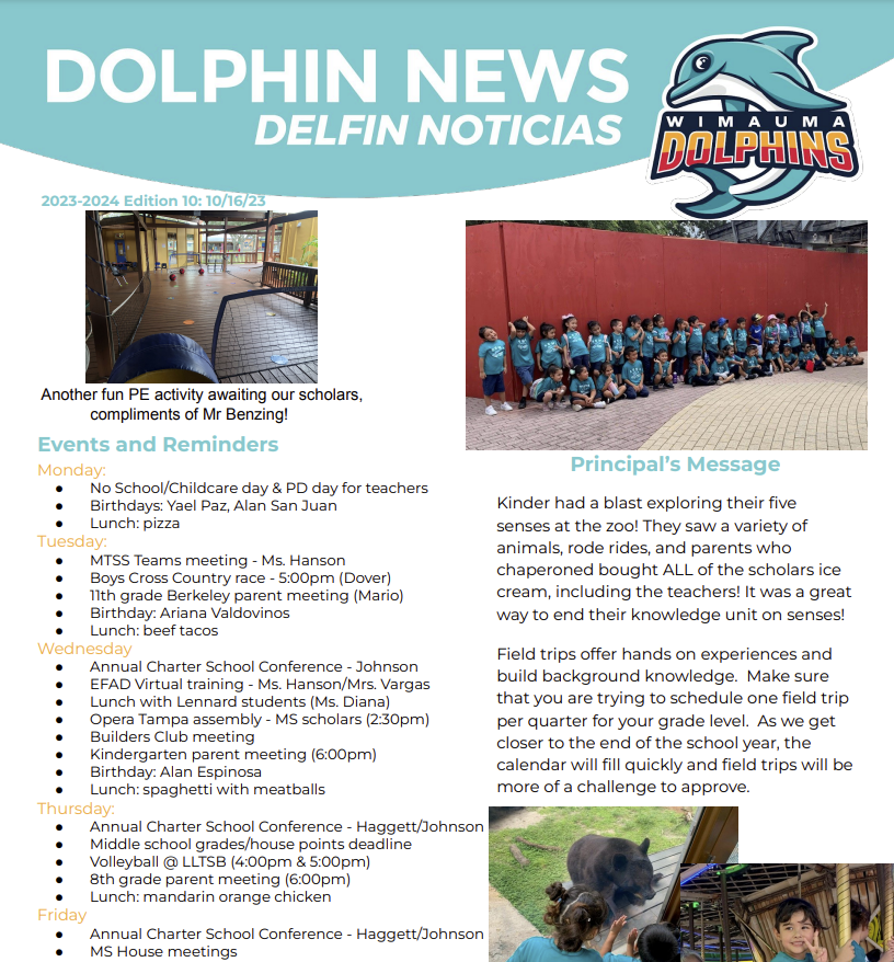Dolphin News Week of Oct 2023