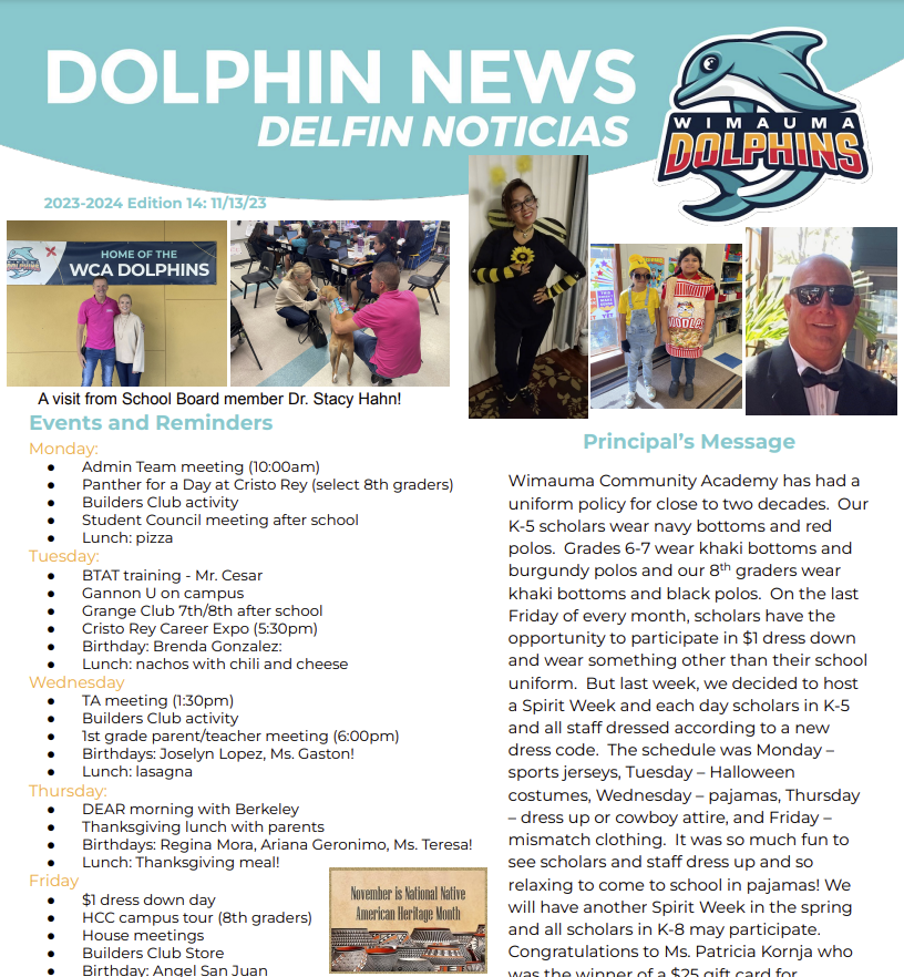 Dolphin News Week of November 13, 2023