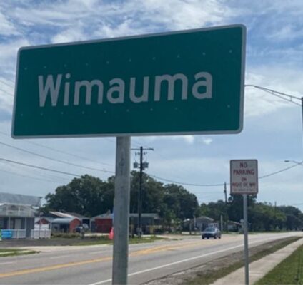 Wimauma sign