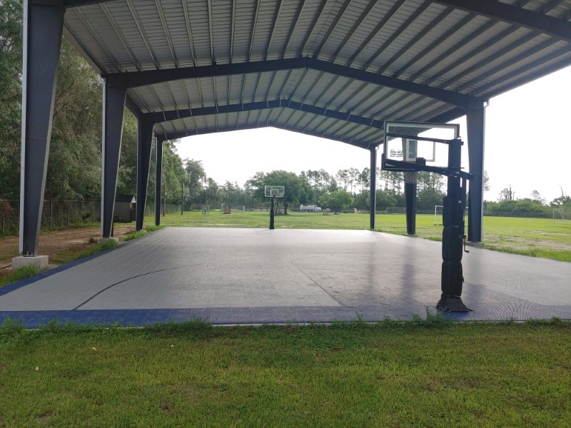 WCA Sports Pavilion basketball court