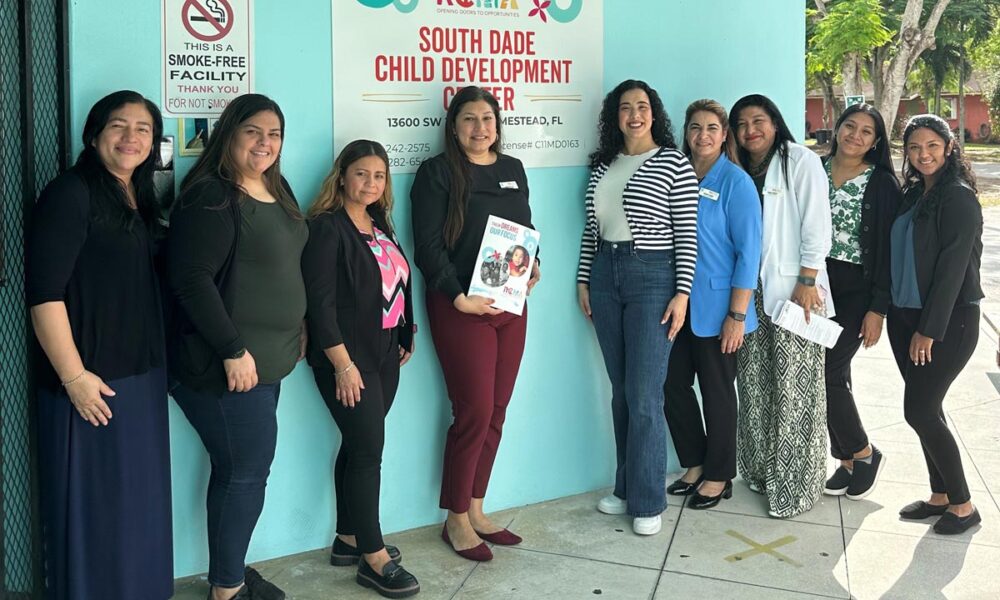 Senator Calatayud at RCMA’s South Dade Child Development Center